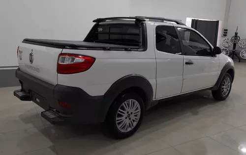 Usado Fiat Strada 1.4 Working Cs 2018 Naftero Blanco