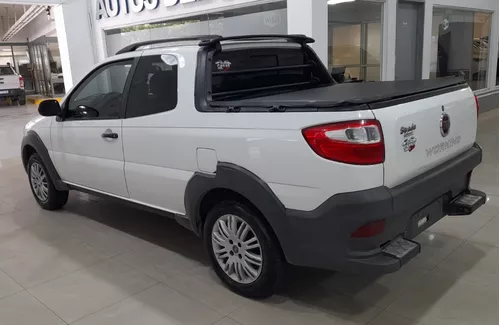 Usado Fiat Strada 1.4 Working Cs 2018 Naftero Blanco