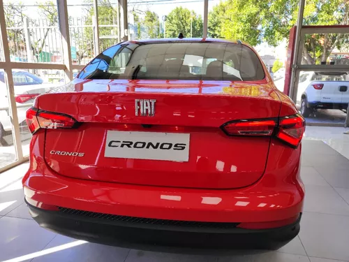 Nuevo Fiat Cronos 1.3 Drive Cvt 2023 Naftero Rojo