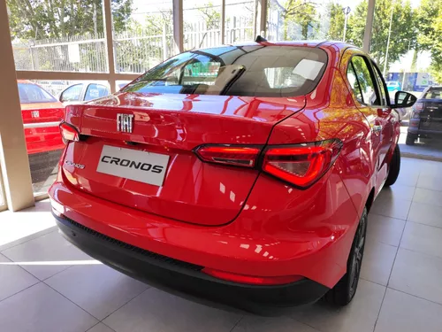 Nuevo Fiat Cronos 1.3 Drive Cvt 2023 Naftero Rojo