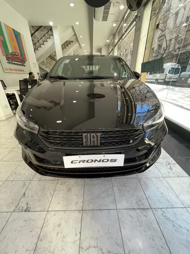 Nuevo Fiat Cronos 1.3 Gse Drive Pack Conectividad 2024 Naftero Negro